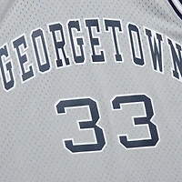 Maillot de joueur Swingman Mitchell & Ness Patrick Ewing gris Georgetown Hoyas 1983/84 pour hommes