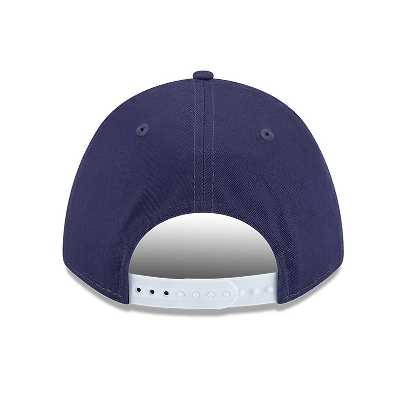 Casquette ajustable New Era 9FORTY M-Crown bleu marine pour homme, Georgetown Hoyas Historic March Madness