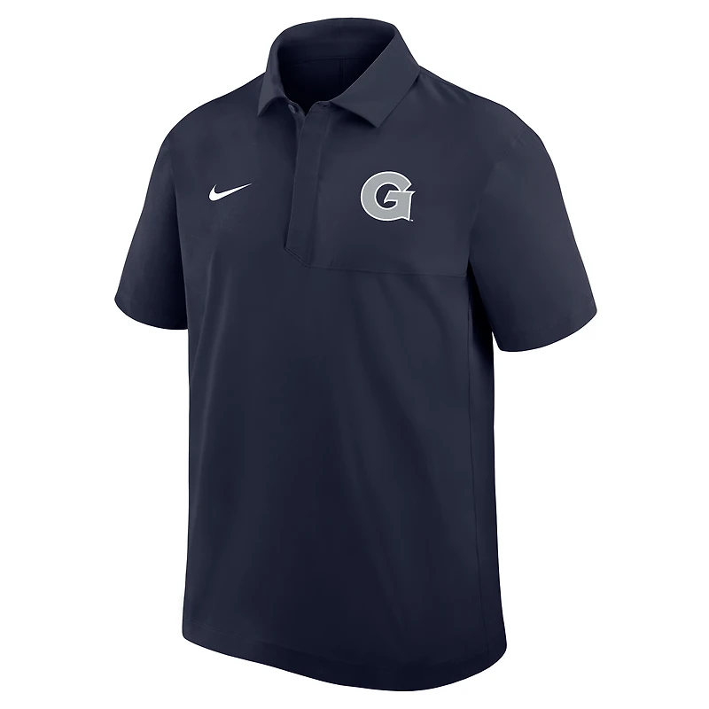 Men's Nike Navy Georgetown Hoyas 2025 Sideline Dri-FIT Polo