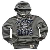 Men's Roots of Fight Allen Iverson Gray Georgetown Hoyas Tri-Blend Pullover Hoodie