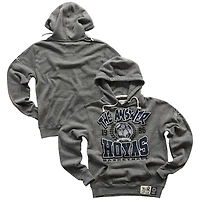 Men's Roots of Fight Allen Iverson Gray Georgetown Hoyas Tri-Blend Pullover Hoodie