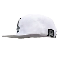 Men's Roots of Fight Allen Iverson White Georgetown Hoyas 1996 Snapback Hat