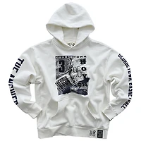 Men's Roots of Fight Allen Iverson White Georgetown Hoyas Heavyweight Pullover Hoodie