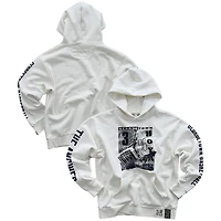 Men's Roots of Fight Allen Iverson White Georgetown Hoyas Heavyweight Pullover Hoodie