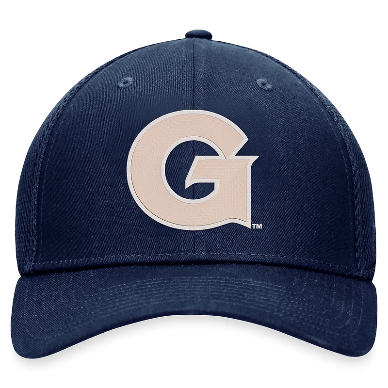 Men's Top of the World Navy Georgetown Hoyas Spacer Flex Hat