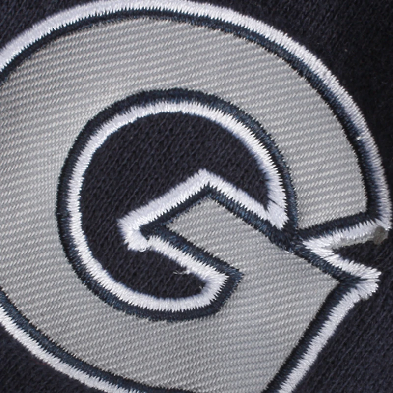 Chandail à capuchon avec nom arqué Georgetown Hoyas Stadium Athletic pour femme, bleu marine