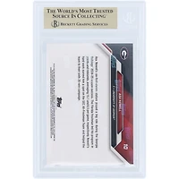 Asa Newell Georgia Bulldogs 2025 Bowman University Now March Madness Black #10 BGS Authenticated 9.5 Card