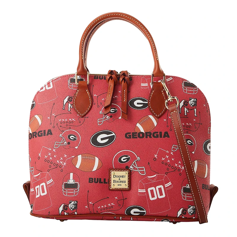 Sacoche zippée Dooney & Bourke Georgia Bulldogs Game Day