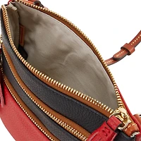 Dooney & Bourke Georgia Bulldogs Infield Triple Zip Crossbody Purse