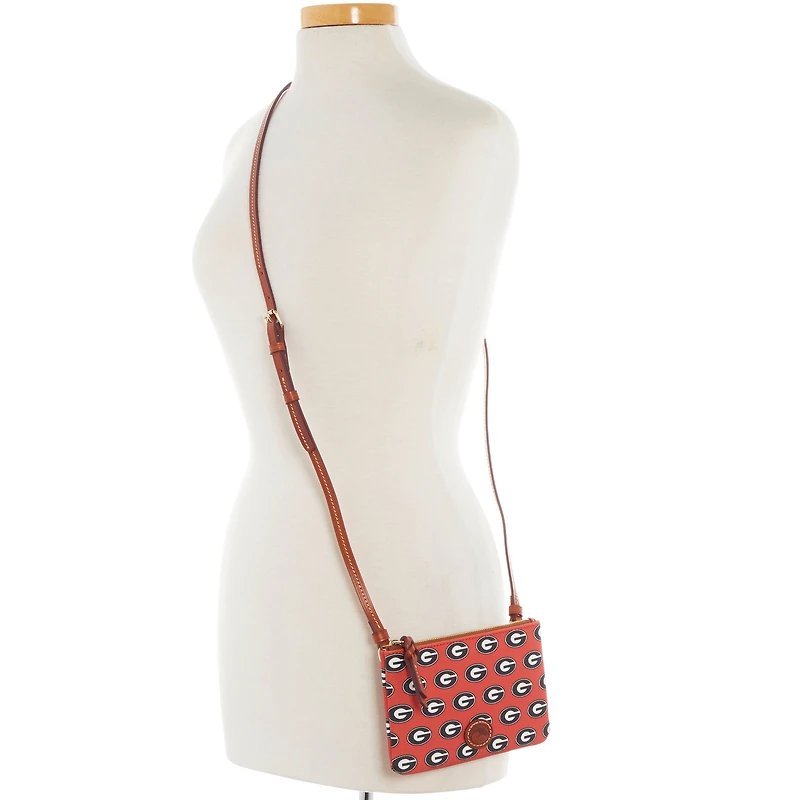 Sac bandoulière zippé Dooney & Bourke Georgia Bulldogs