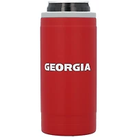 Georgia Bulldogs 12oz. Flipside Powdercoat Slim Can Cooler