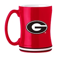 Bulldogs de Géorgie 14oz. Tasse à logo en relief