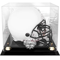 Vitrine pour casque des Georgia Bulldogs, champions des éliminatoires de football universitaire 2021 (Golden Classic)