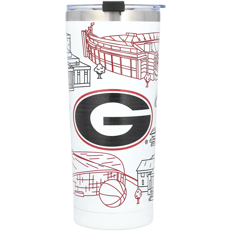 Georgia Bulldogs 24oz. Campus Tumbler