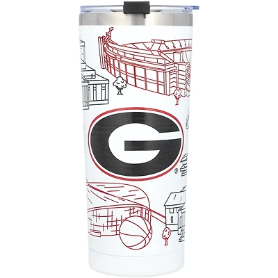 Georgia Bulldogs 24oz. Campus Tumbler