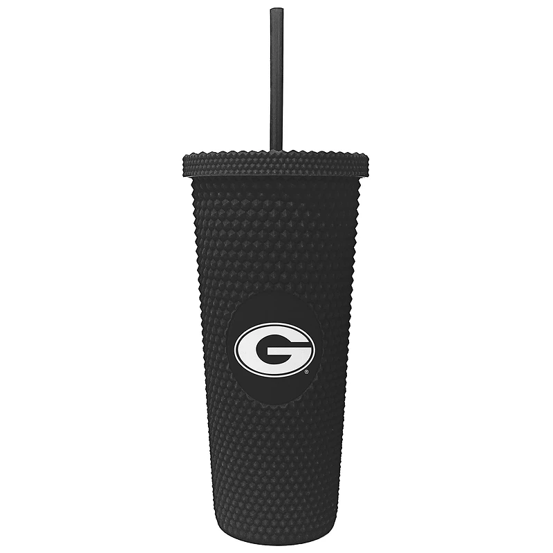 Bulldogs de Géorgie 24oz. Gobelet clouté à logo