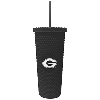 Bulldogs de Géorgie 24oz. Gobelet clouté à logo