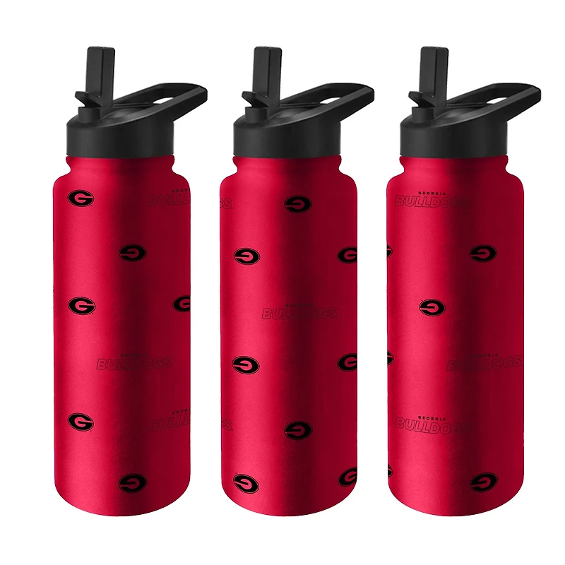 Bouteille de boisson désaltérante Georgia Bulldogs de 34 oz.