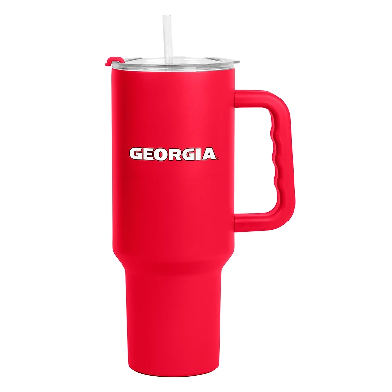 Bouledogues de Géorgie 40 oz. Gobelet de voyage avec poignée