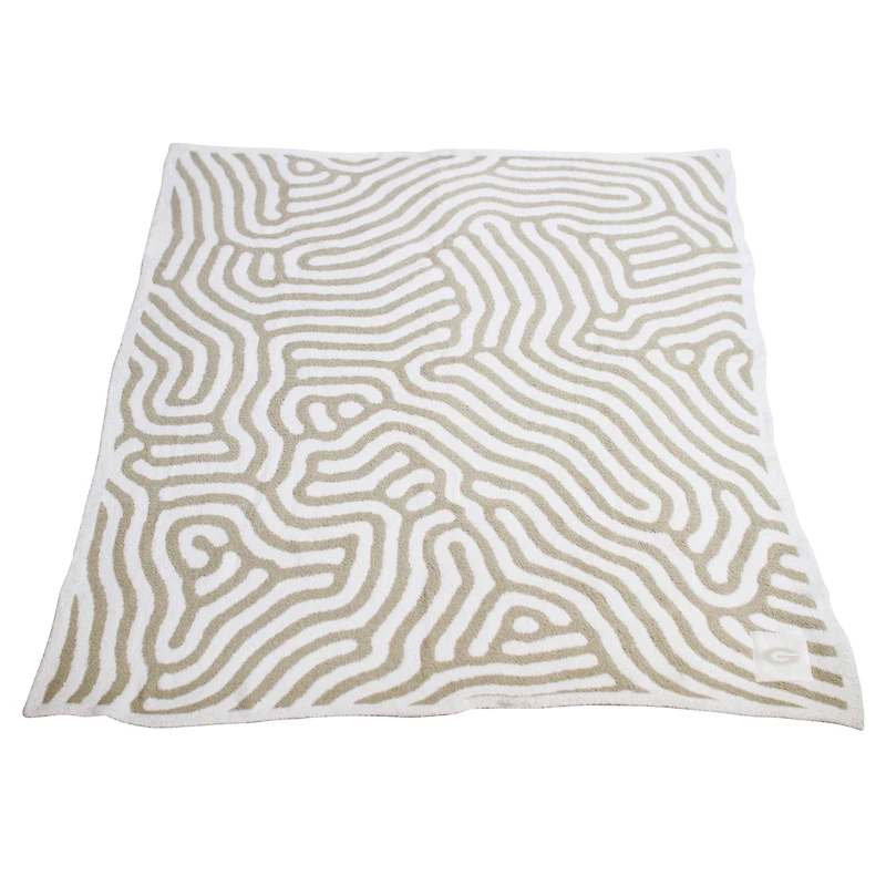 Couverture Luxe Dreams 50" x 60" des Bulldogs de Géorgie