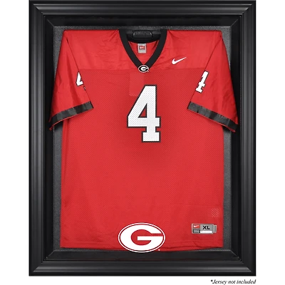 Vitrine pour maillot des Georgia Bulldogs avec logo encadré noir