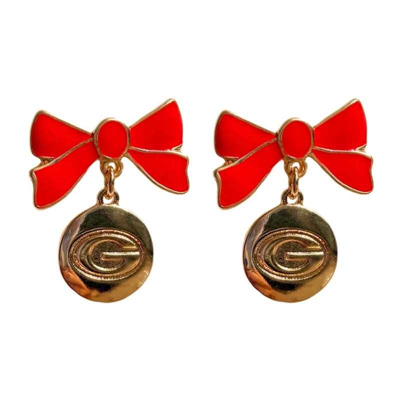 Boucles d'oreilles Impatiens des Georgia Bulldogs