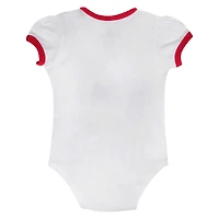 Girls Newborn & Infant Georgia Bulldogs Two-Piece Love My Team Bodysuit Skirt Set