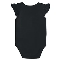 Girl's Newborn and Infant Outerstuff Red/Black Georgia Bulldogs Little Sunshine Two-Piece Bodysuit Set