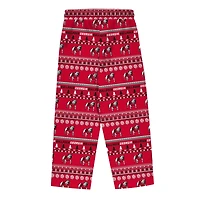 Infant & Newborn Outerstuff  Red Georgia Bulldogs Ugly Sweater Pajama Set