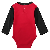 Infant Black Georgia Bulldogs Rookie Of The Year Long Sleeve Bodysuit and Pants Set