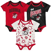 Ensemble trois pièces pour bébé Outerstuff Georgia Bulldogs All Day Play