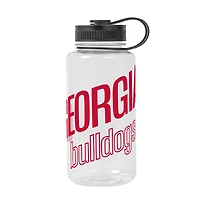 Bouteille d'hydratation Logo Brands Georgia Bulldogs 1 litre