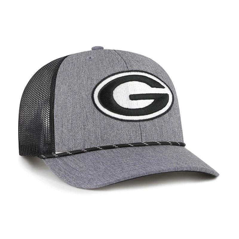 Men's '47  Gray Georgia Bulldogs Carbon Rope Adjustable Hat