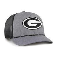 Men's '47  Gray Georgia Bulldogs Carbon Rope Adjustable Hat