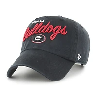 Casquette ajustable pour homme « Phoebe Clean Up » des Georgia Bulldogs, modèle 47, noire