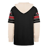 Sweat à capuche noir '47 Georgia Bulldogs Split Zone Cornerback Lacer pour homme