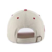 Casquette ajustable pour homme « 47 Cream Georgia Bulldogs Breaking Trail Clean Up »