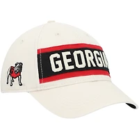 Casquette ajustable Georgia Bulldogs Crossroad MVP crème pour homme