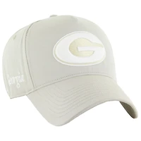 Casquette ajustable Georgia Bulldogs Foundation Offside pour homme, couleur crème, 47