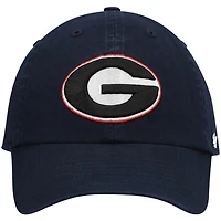 Casquette ajustable « 47 » bleu marine Georgia Bulldogs Clean Up pour homme