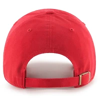 Men's '47 Red Georgia Bulldogs 2024 SEC Football Conference Champions Clean Up Adjustable Hat