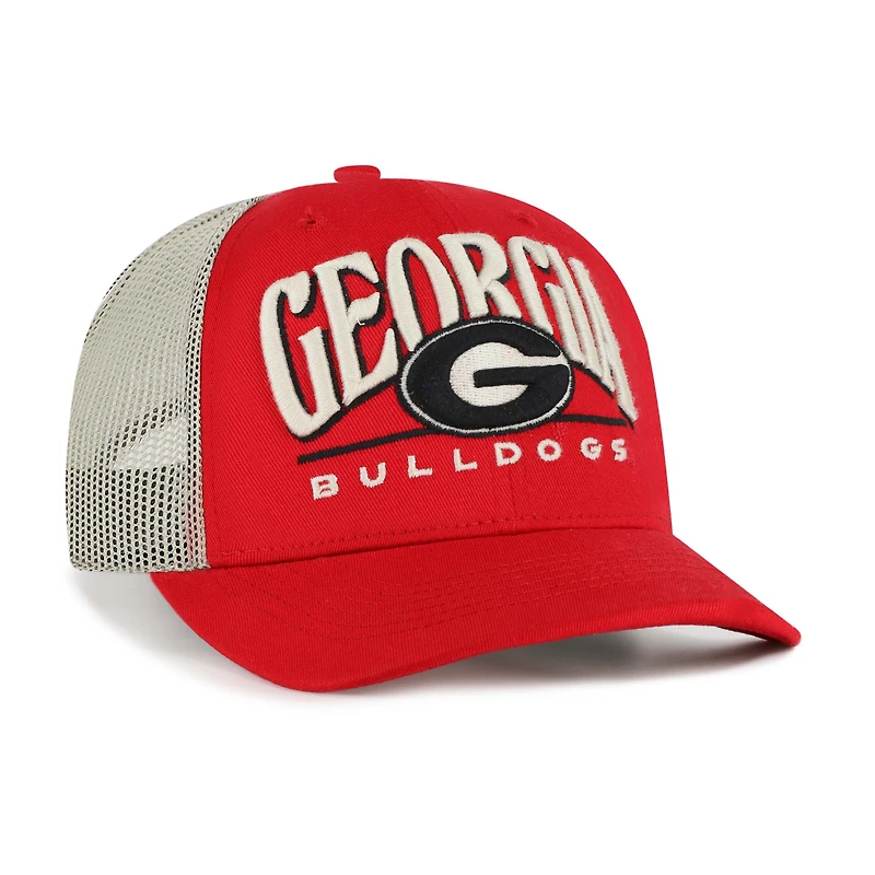 Men's '47 Red Georgia Bulldogs Arid Adjustable Trucker Hat