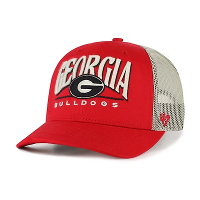 Men's '47 Red Georgia Bulldogs Arid Adjustable Trucker Hat