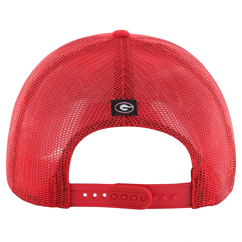 Men's '47 Red Georgia Bulldogs Garner Trucker Adjustable Hat