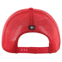 Men's '47 Red Georgia Bulldogs Garner Trucker Adjustable Hat
