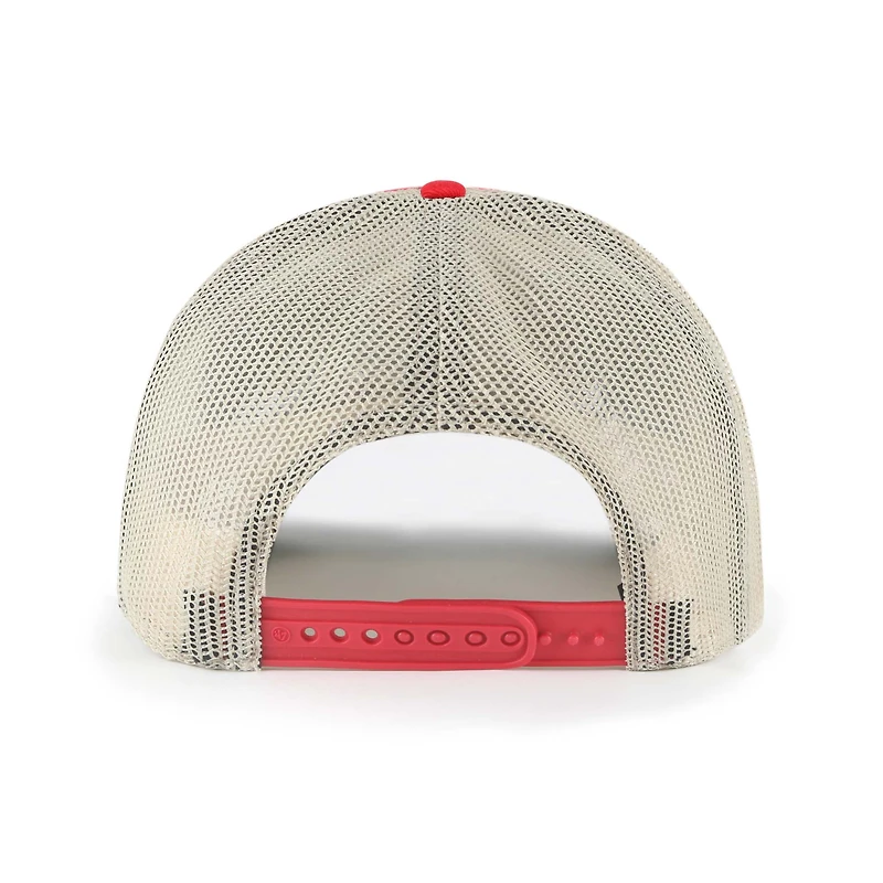 Casquette de camionneur ajustable Pomona Mesh Hitch pour homme, modèle Red Georgia Bulldogs '47