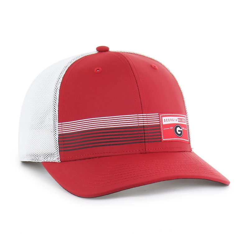 Men's '47  Red Georgia Bulldogs Rangefinder brrr Trucker Adjustable Hat