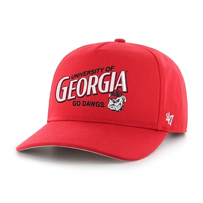 Casquette homme '47 Red Georgia Bulldogs, coupe décontractée, réglable.