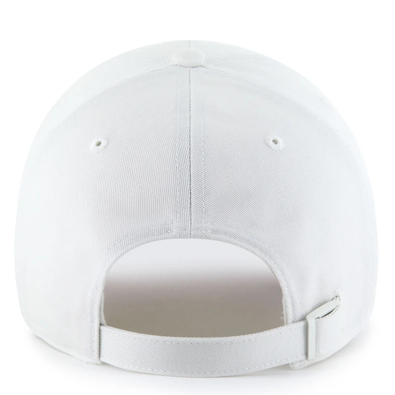 Men's '47 White Georgia Bulldogs Contemporary Basics Foundation Clean Up Adjustable Hat