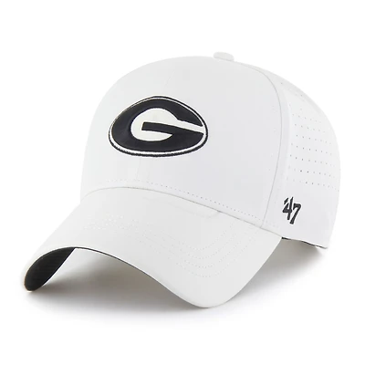 Men's '47 White Georgia Bulldogs Forward Vent MVP Adjustable Hat